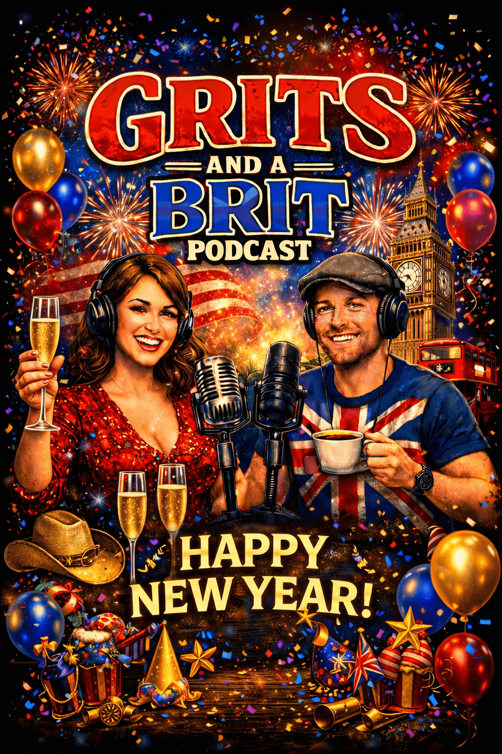 New Year Grits and a Brit Logo